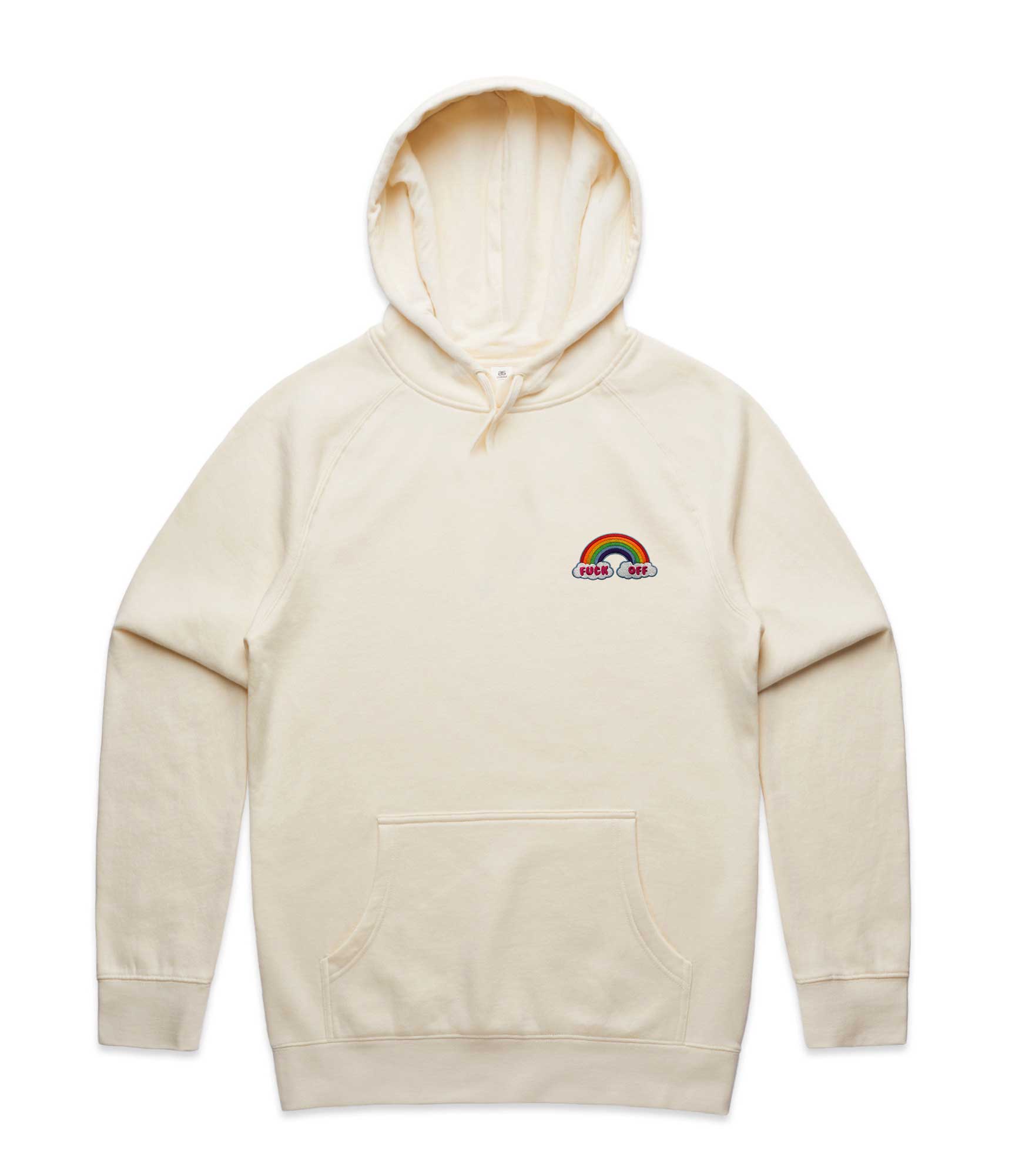 Image of BSO Embroidered Unisex Hoodie - Fuck Off Backstage Originals